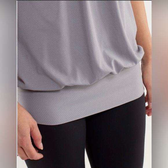 🍋Like New Lululemon No Limits Tank Fossil/Blurred Blossom Multi Colour - Picture 7 of 11